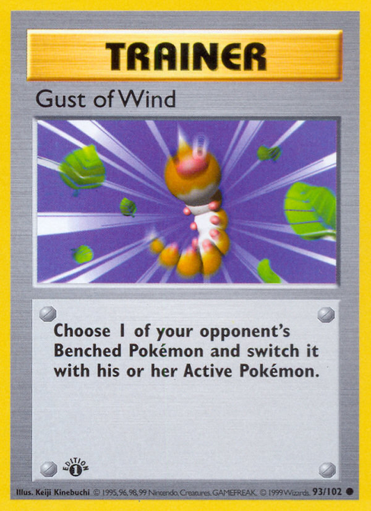 Gust of Wind (093/102) Reverse Holo card image