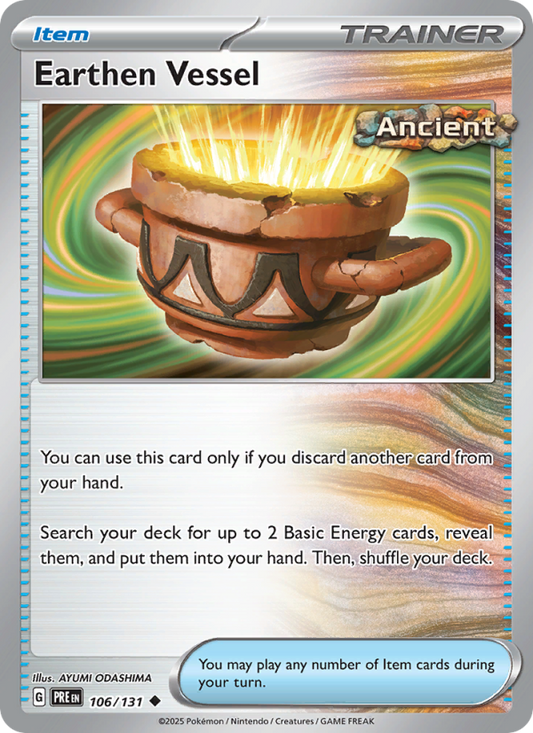 Earthen Vessel (106/131) Reverse Holo card image