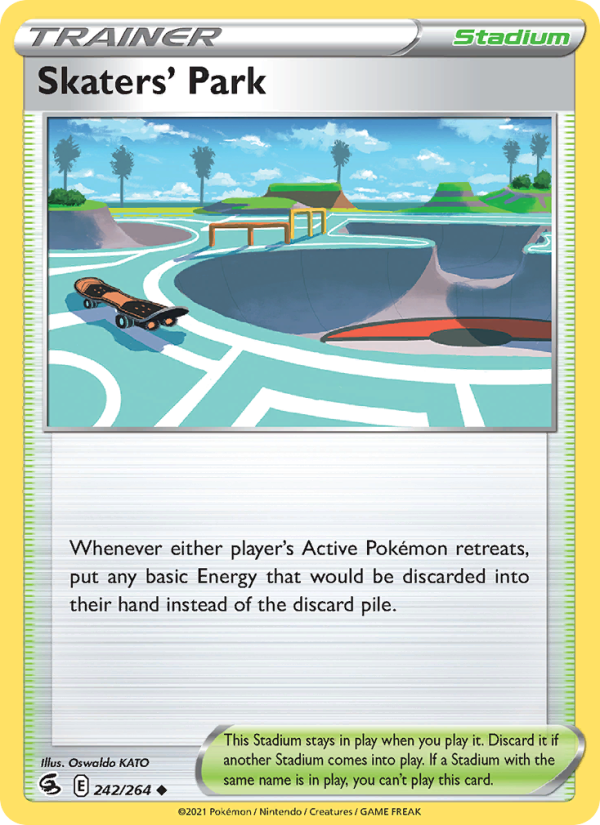 Skaters' Park (242/264) Reverse Holo card image