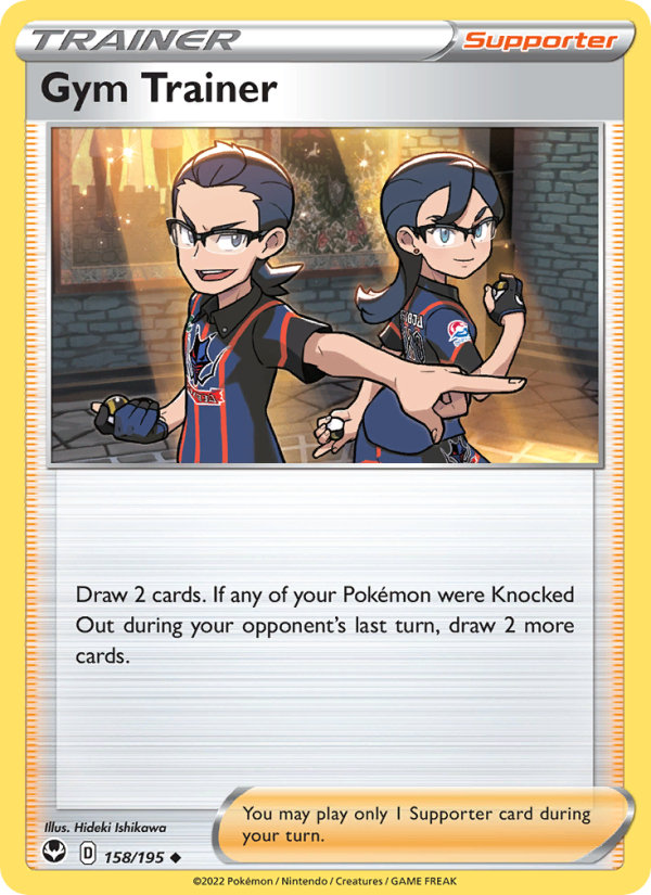 Gym Trainer (158/195) Reverse Holo card image