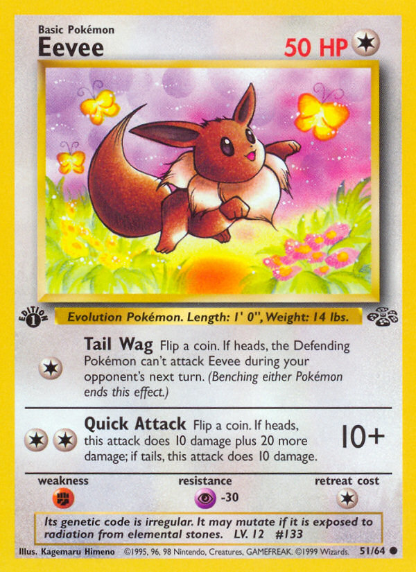Eevee (051/64) Reverse Holo card image