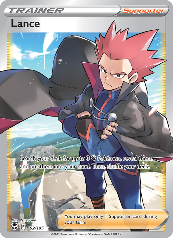 Lance (192/195) Holographic card image