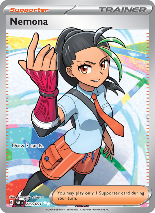 Nemona (229/91) Holographic card image