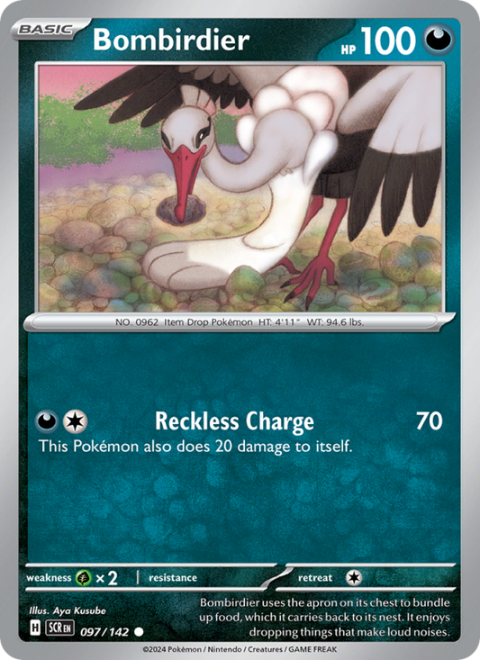 Bombirdier (097/142) Reverse Holo card image