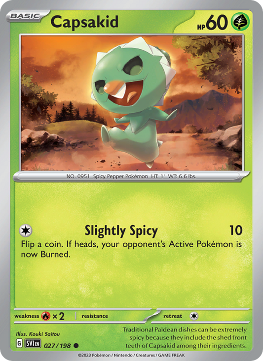 Capsakid (027/198) Reverse Holo card image
