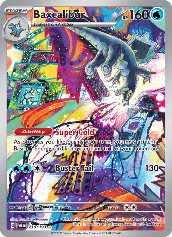 Baxcalibur (210/193) Holographic card image