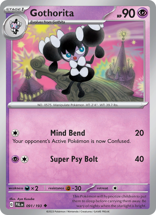 Gothorita (091/193) Reverse Holo card image