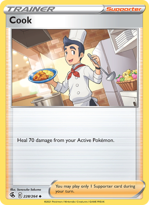 Cook (228/264) Reverse Holo card image