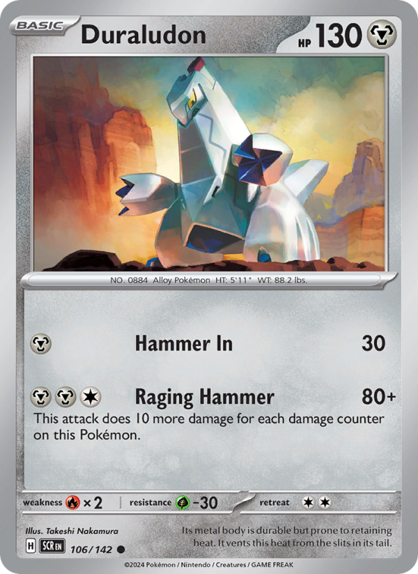 Duraludon (106/142) Reverse Holo card image