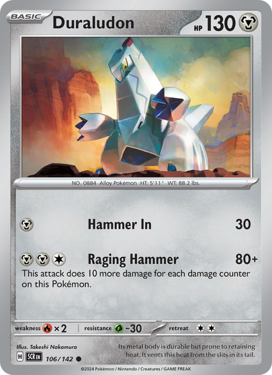 Duraludon (106/142) Reverse Holo card image