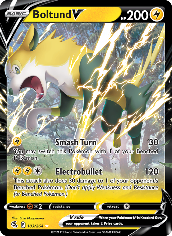 Boltund V (103/264) Holographic card image
