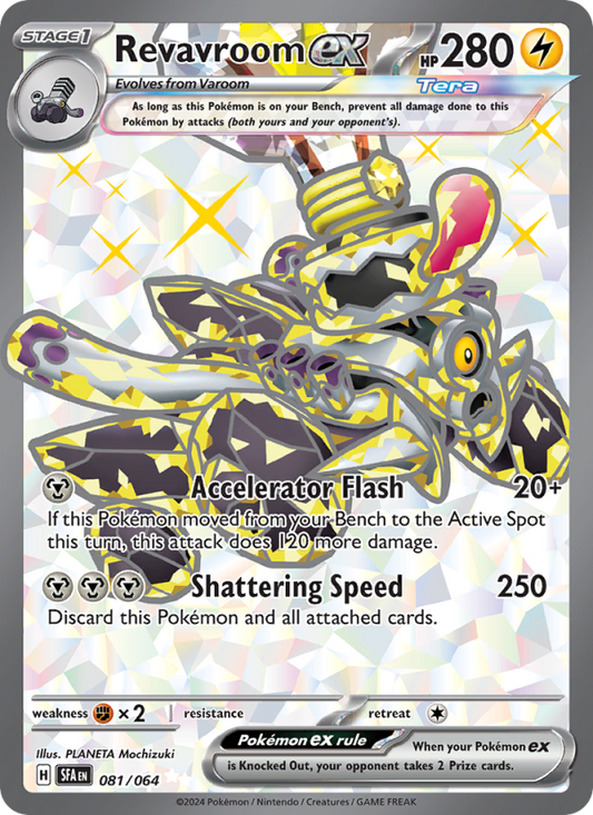 Revavroom ex (081/64) Holographic card image