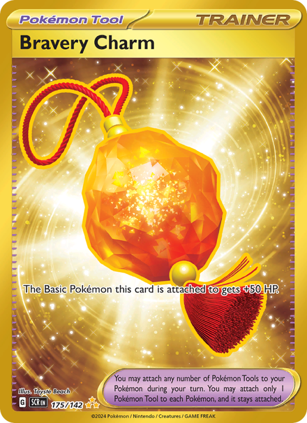 Bravery Charm (175/142) Holographic card image