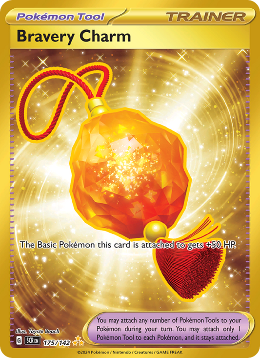 Bravery Charm (175/142) Holographic card image