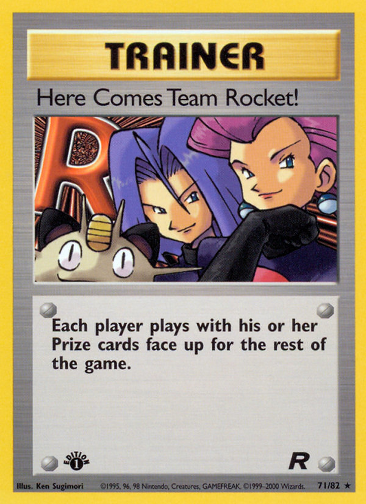 Here Comes Team Rocket! (071/82) Reverse Holo card image