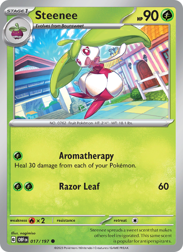 Steenee (017/197) Reverse Holo card image