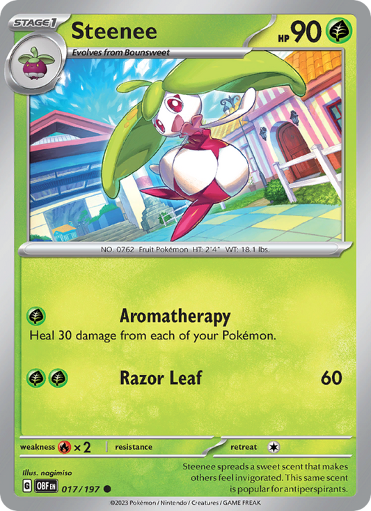 Steenee (017/197) Reverse Holo card image