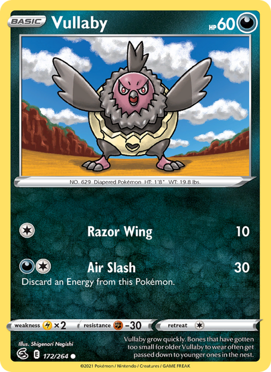 Vullaby (172/264) Reverse Holo card image