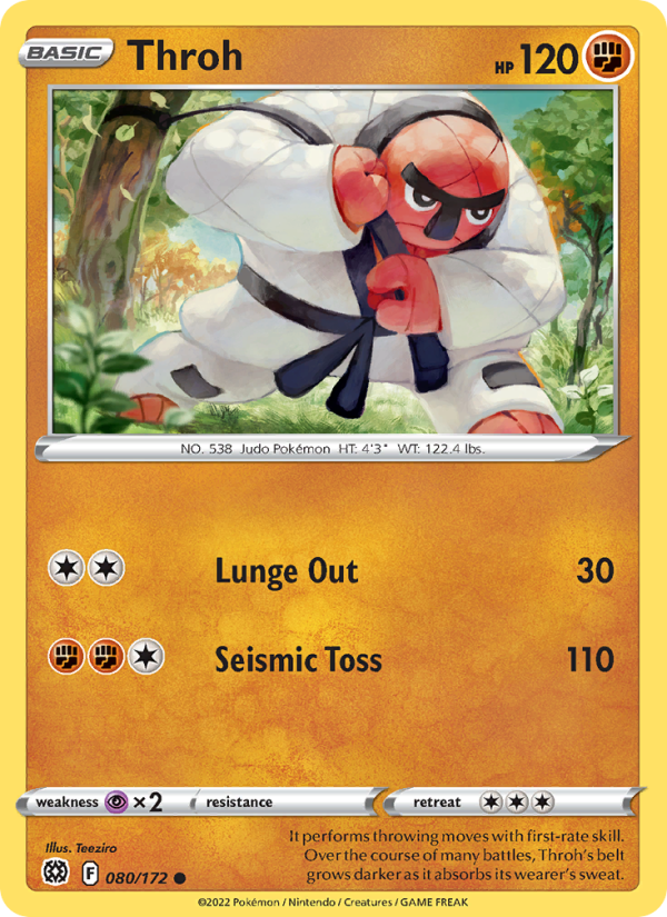 Throh (080/172) Reverse Holo card image