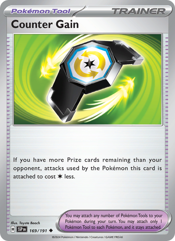 Counter Gain (169/191) Reverse Holo card image