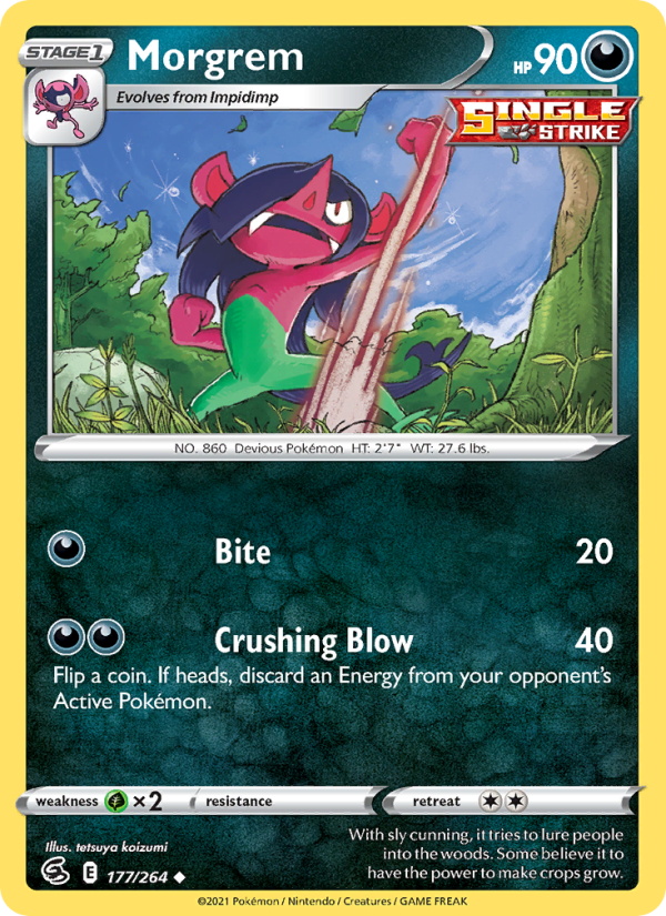 Morgrem (177/264) Reverse Holo card image