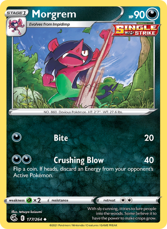 Morgrem (177/264) Reverse Holo card image