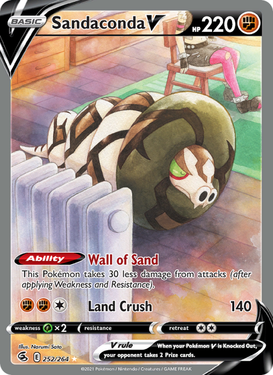 Sandaconda V (252/264) Holographic card image