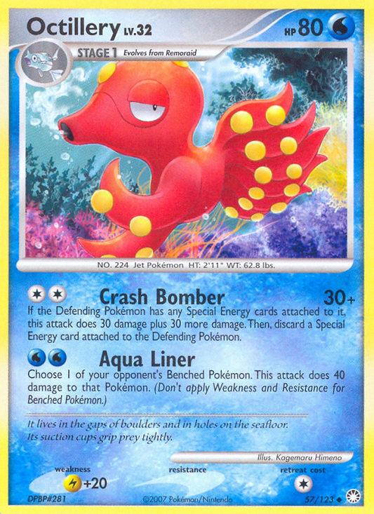 Octillery (057/122) Reverse Holo card image