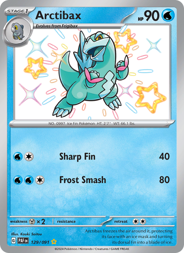 Arctibax (129/91) Holographic card image