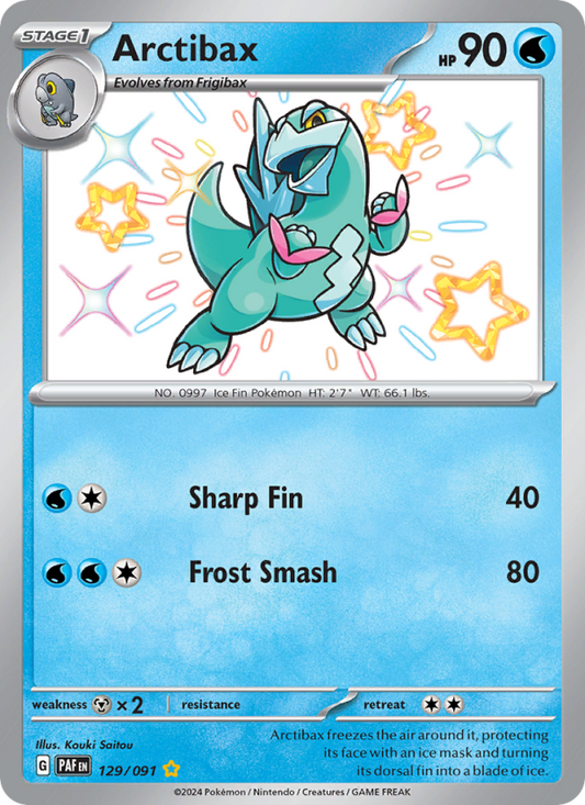 Arctibax (129/91) Holographic card image