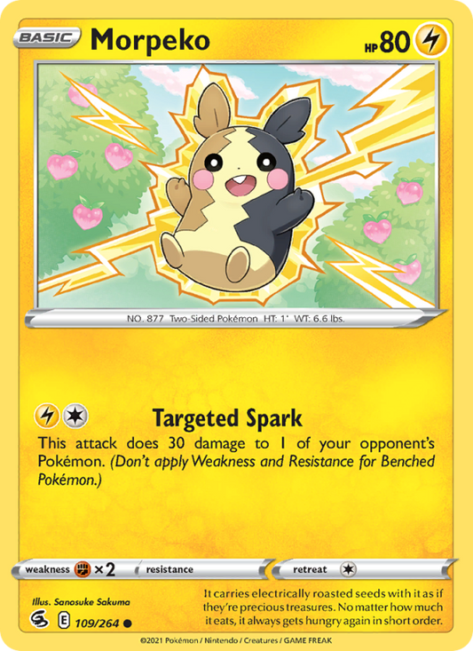 Morpeko (109/264) Reverse Holo card image