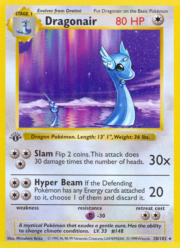 Dragonair (018/102) Reverse Holo card image
