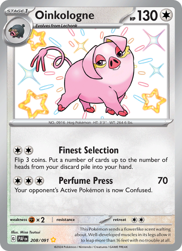 Oinkologne (208/91) Holographic card image