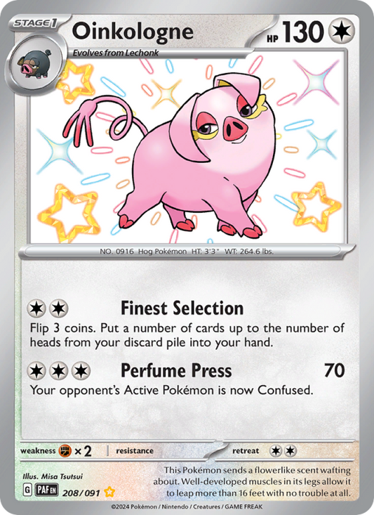 Oinkologne (208/91) Holographic card image