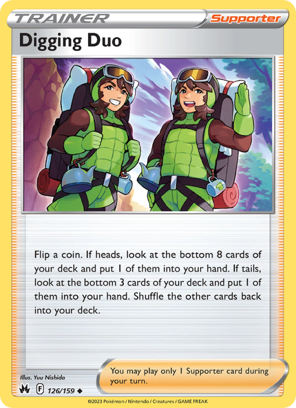 Digging Duo (126/159) Reverse Holo card image