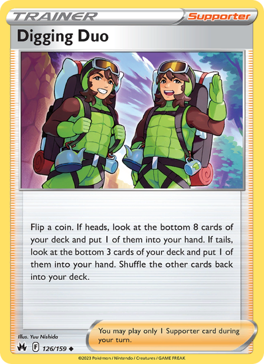 Digging Duo (126/159) Reverse Holo card image