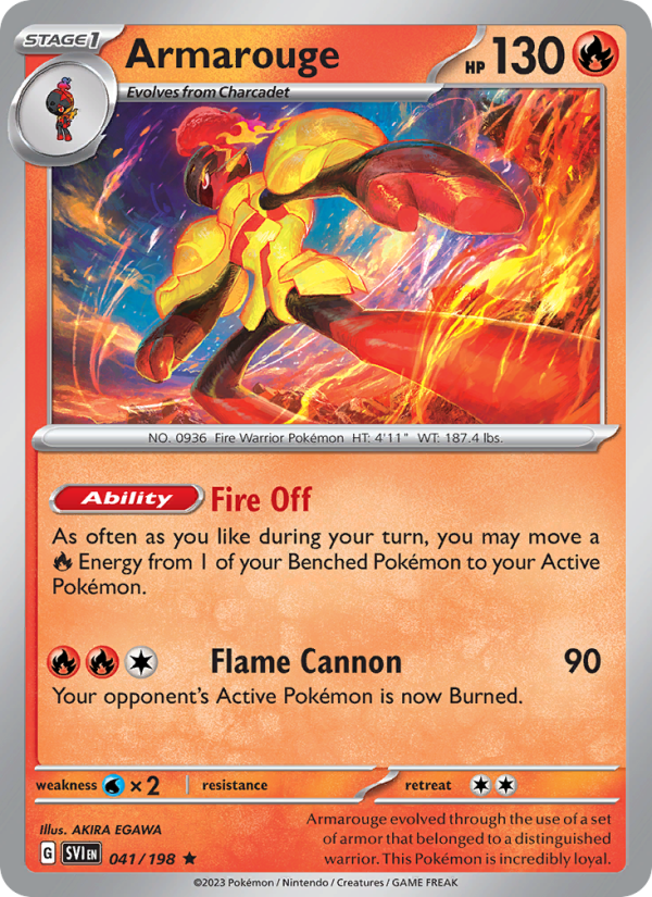 Armarouge (041/198) Holographic card image