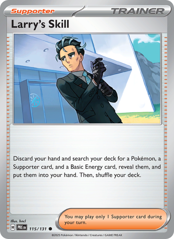Larry's Skill (115/131) Reverse Holo card image