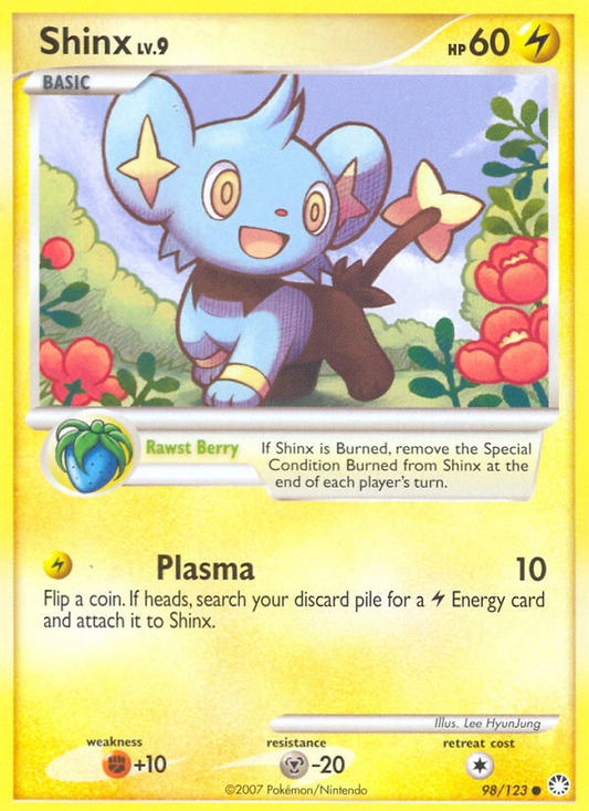 Shinx (098/122) Reverse Holo card image