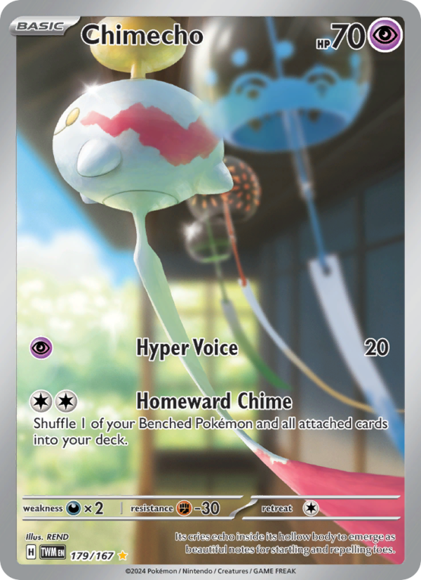 Chimecho (179/167) Holographic card image