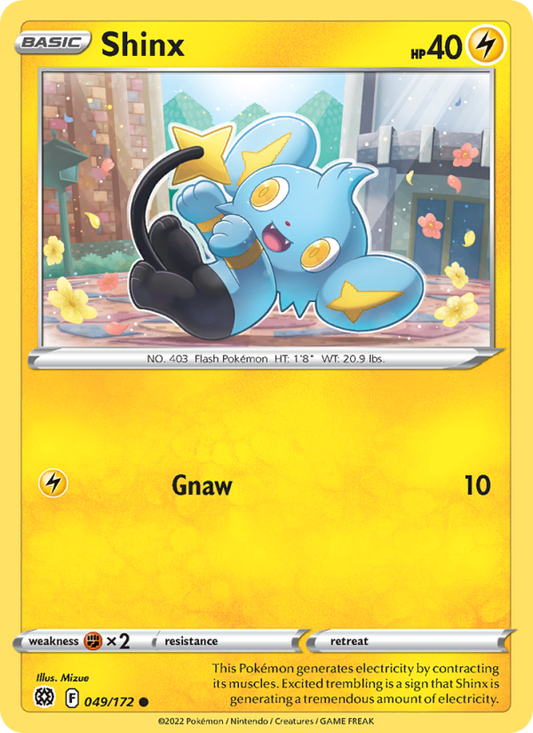 Shinx (049/172) Reverse Holo card image