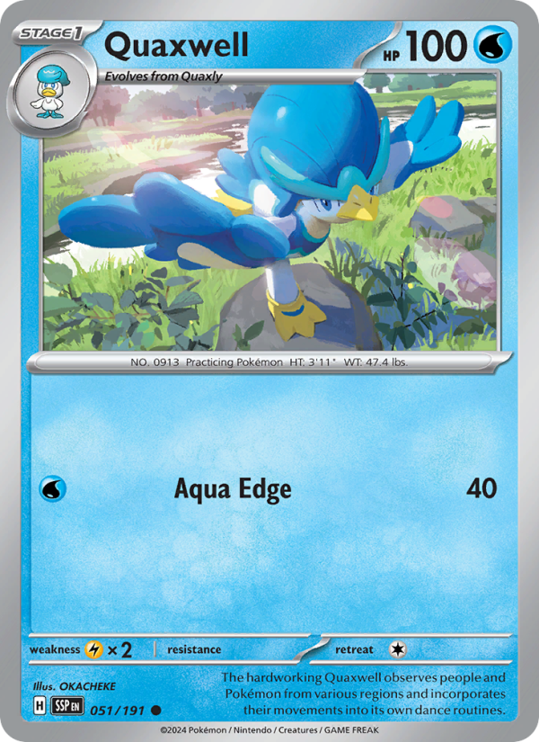 Quaxwell (051/191) Reverse Holo card image