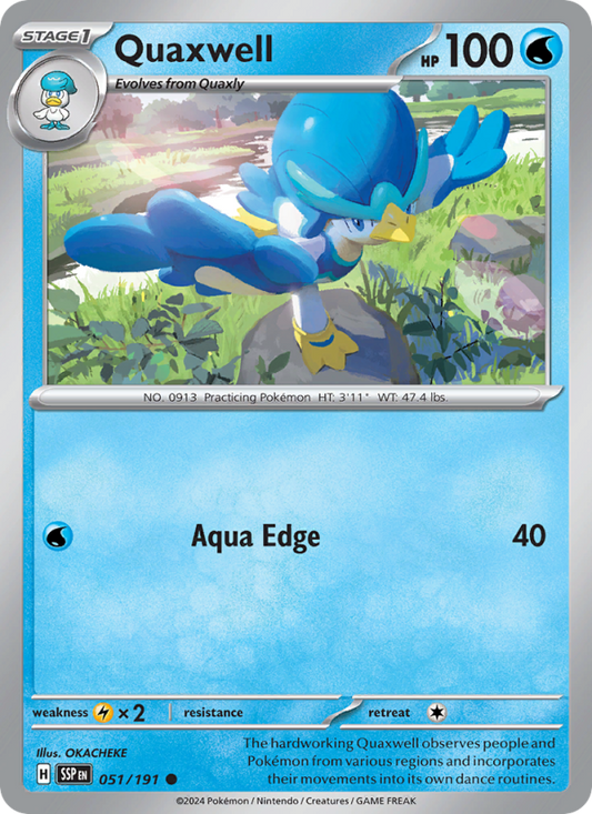 Quaxwell (051/191) Reverse Holo card image