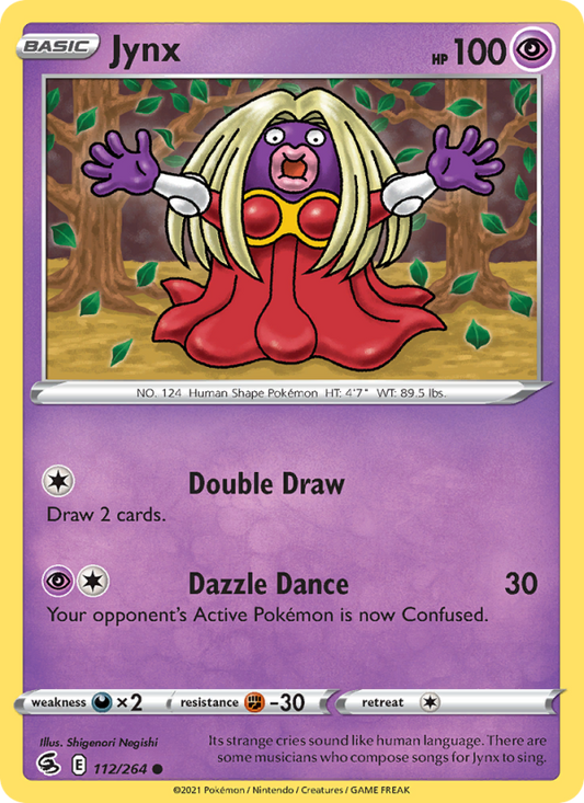 Jynx (112/264) Reverse Holo card image