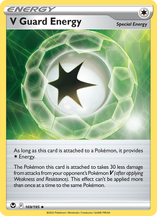 V Guard Energy (169/195) Reverse Holo card image