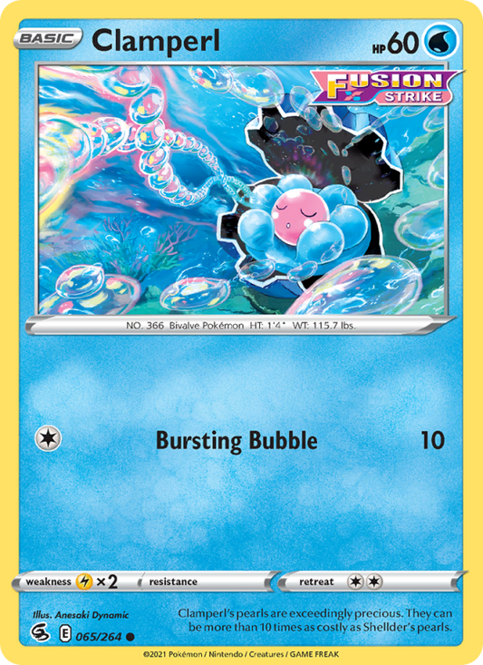 Clamperl (065/264) Reverse Holo card image
