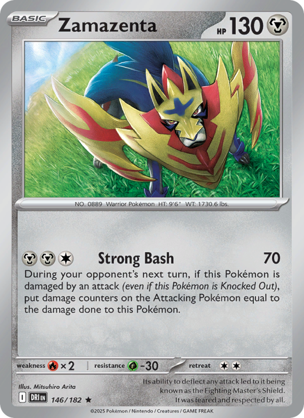 Zamazenta (146/182) Reverse Holo card image