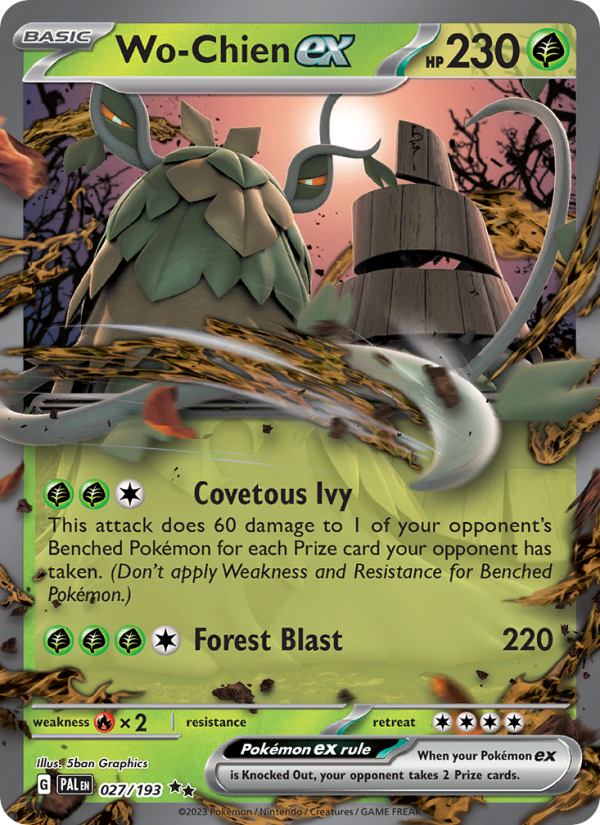 Wo-Chien ex (027/193) Holographic card image