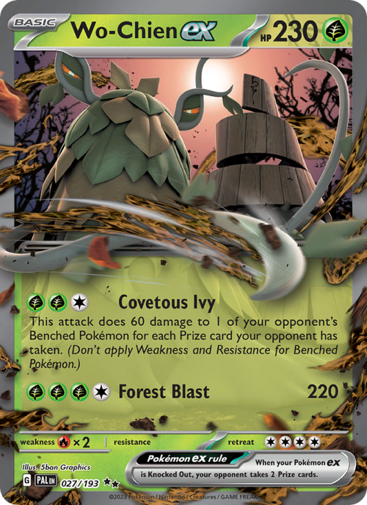 Wo-Chien ex (027/193) Holographic card image