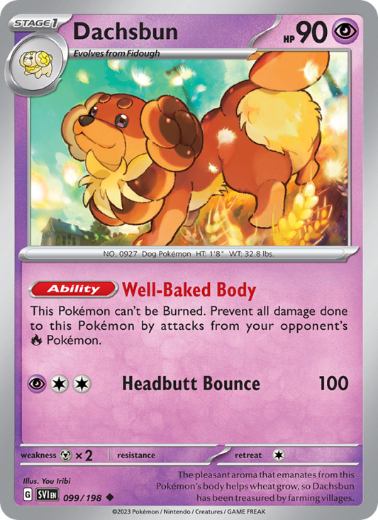 Dachsbun (099/198) Reverse Holo card image